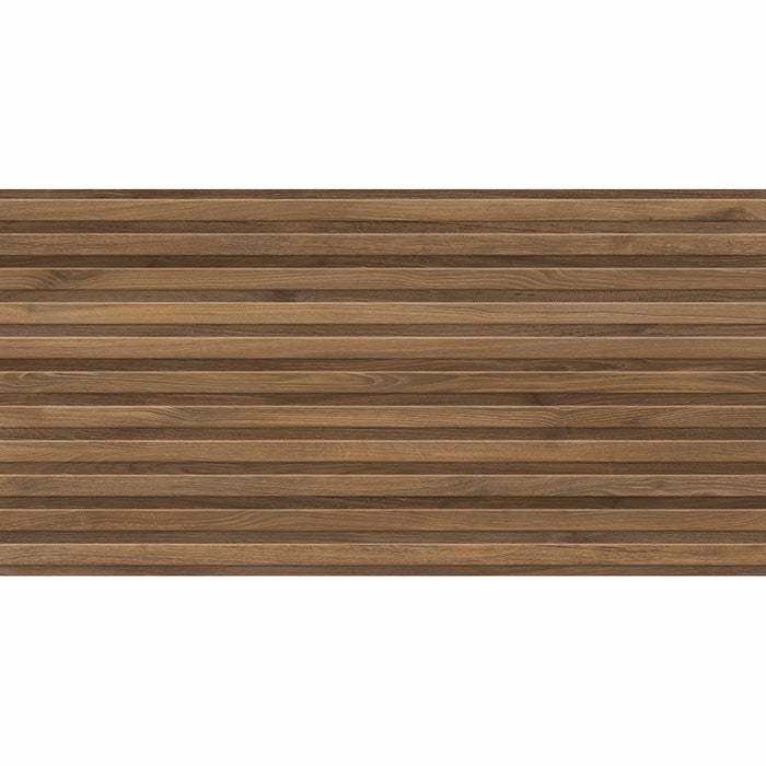 Rovelle Walnut Panel D√©cor Porcelain Wall – 60x120cm - product image 2