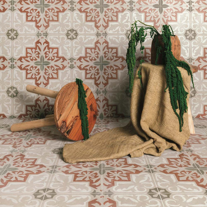 Westmorland Terracotta Matt Vitrified Ceramic Wall & Floor – 45x45cm - product image 3