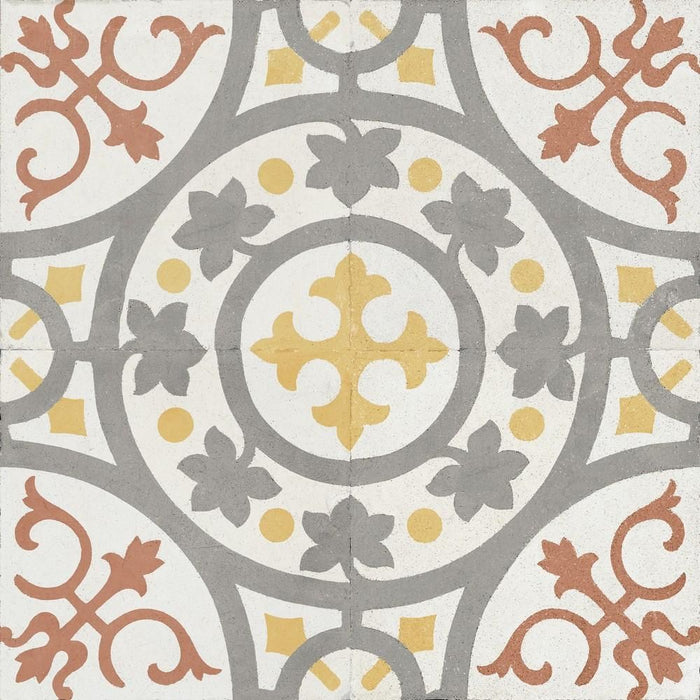Westmorland Yellow Multi Matt Vitrified Ceramic Wall & Floor – 45x45cm