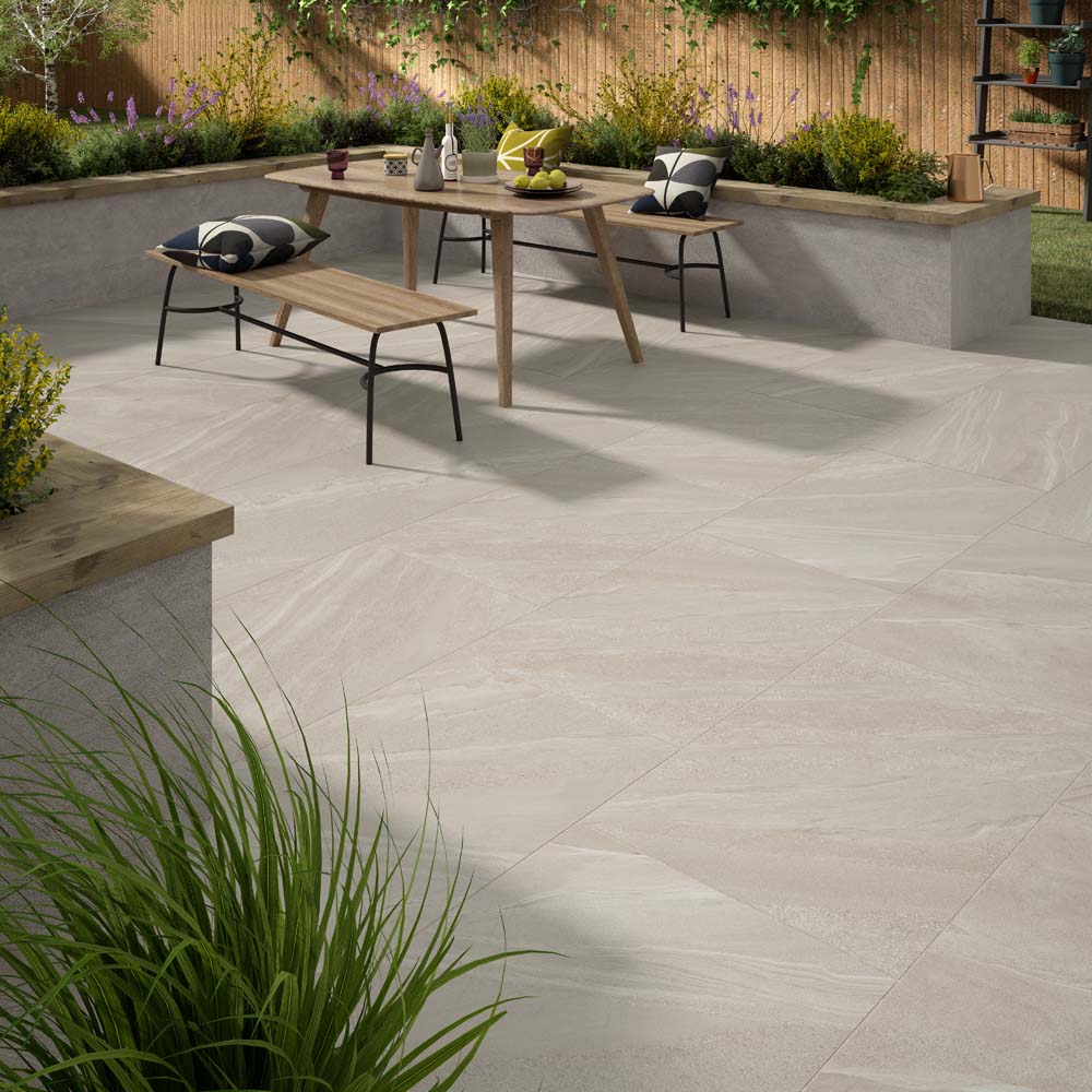 Britannia Stone White Matt Glazed Porcelain 600x900x20mm (Unboxed) – 60x90cm - product image 4