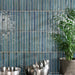 Brecon Linear Turquoise Ceramic Wall Tile – 35x35cm - product image 2