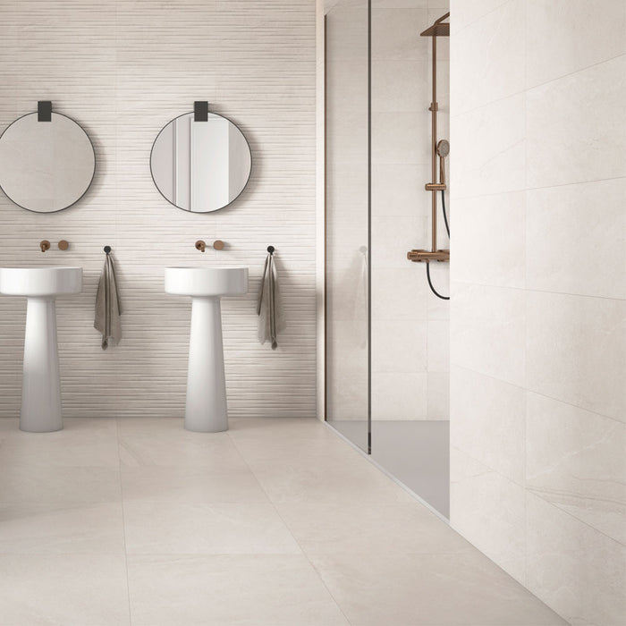 Venetia Cream Matt Ceramic Wall – 29.5x59.5cm - product image 2
