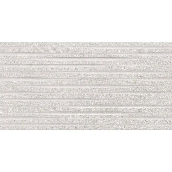 Venetia White D√©cor Matt Ceramic Wall – 29.5x59.5cm