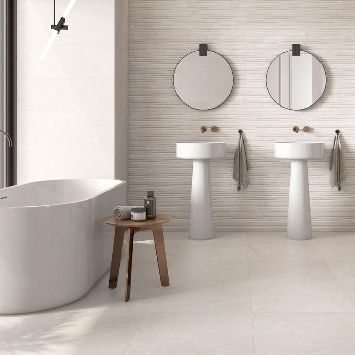 Venetia Cream Matt Porcelain Wall & Floor – 59.5x59.5cm - product image 2