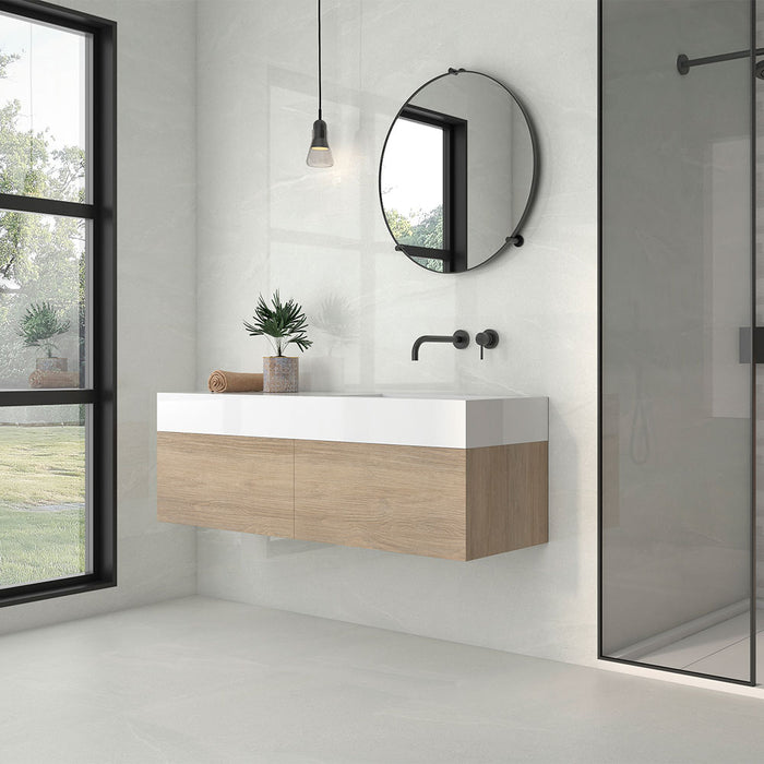 Faro White Matt Porcelain Wall & Floor – 59.5x59.5cm - product image 2
