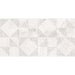 Milan Geo Avorio Matt Ceramic Wall – 25x50cm