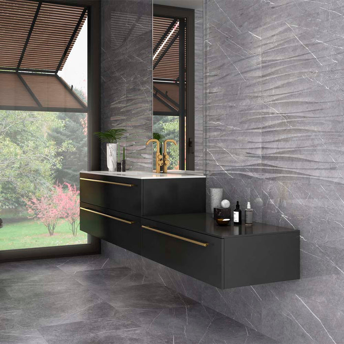 Toledo Graphite Concept Decor Brillo Gloss Ceramic Wall – 30x60cm - product image 2