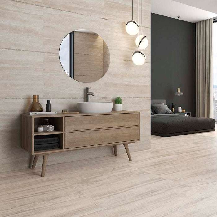 Kinsale Crema Matt Ceramic Wall – 24x69cm - product image 2
