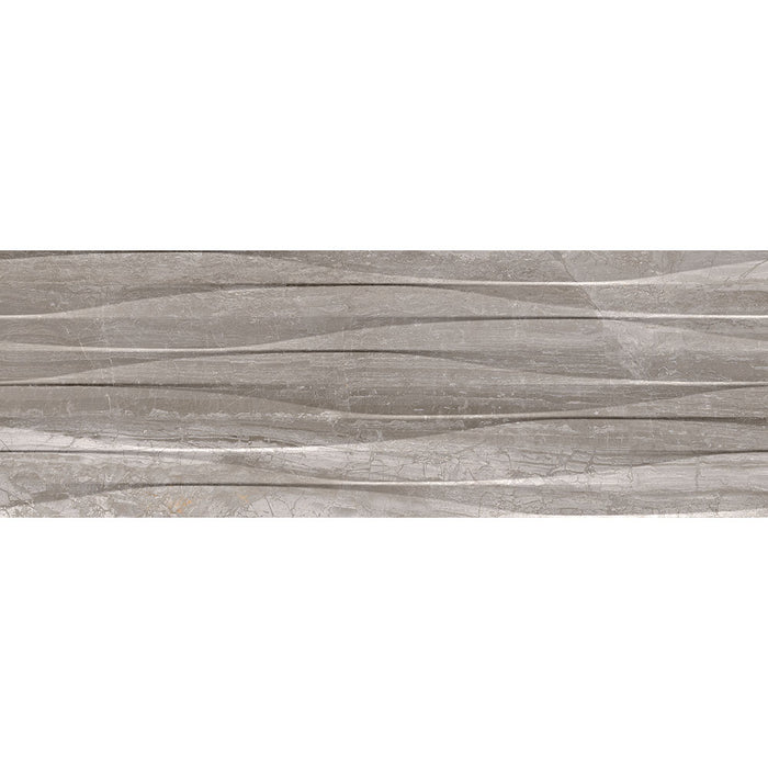 Kinsale Gris Wind D√©cor Matt Ceramic Wall – 24x69cm