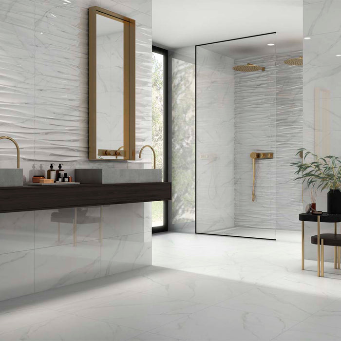 Toledo White Matt Porcelain Wall & Floor – 60x60cm - product image 2
