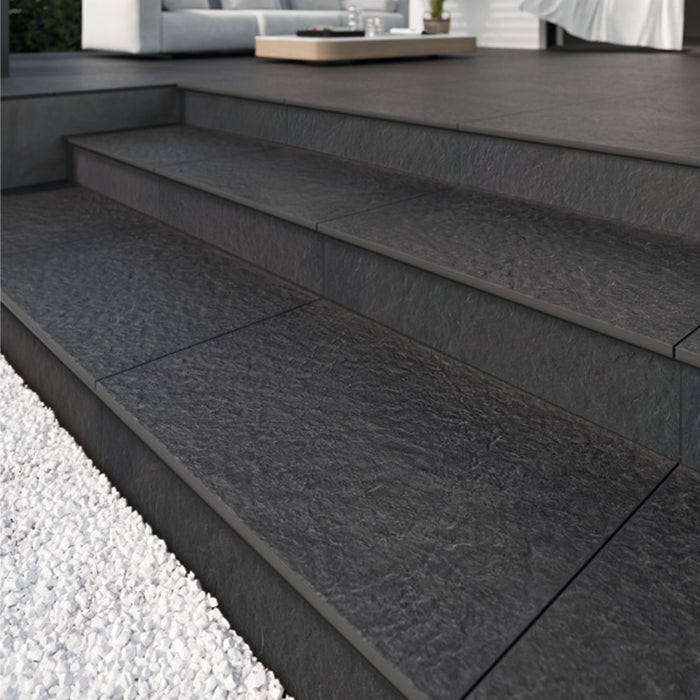 Ismera Black Matt Edging – 90x15cm