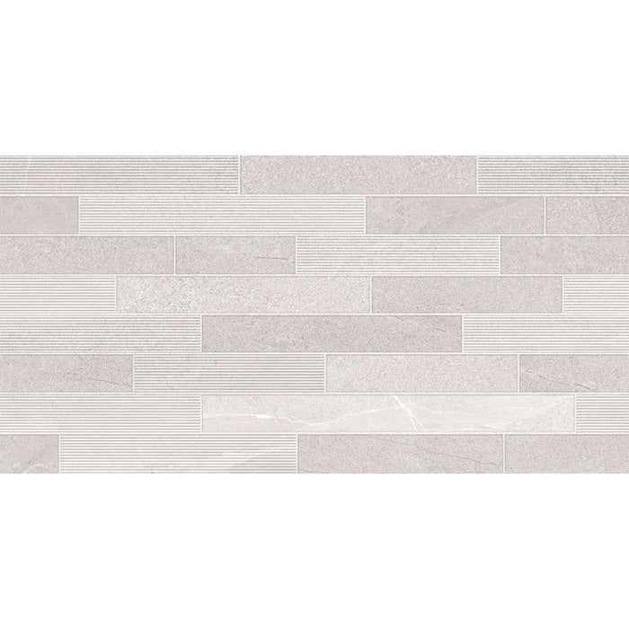 Faro White D√©cor Ceramic Wall – 29.5x59.5cm