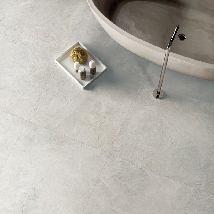 Jasselle Light Grey Matt Porcelain Wall & Floor – 120x120cm - product image 4