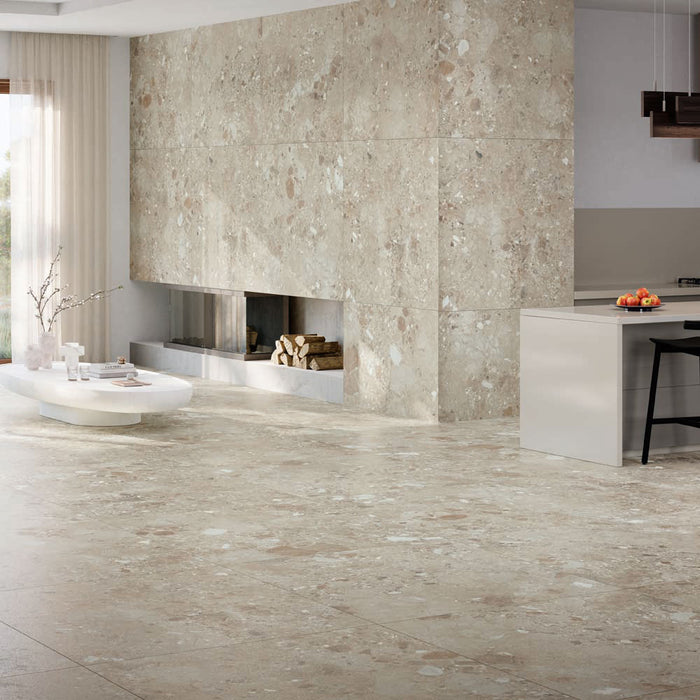 Bravelle Terrazzo Natural Matt Porcelain Wall & Floor – 90x90cm - product image 5