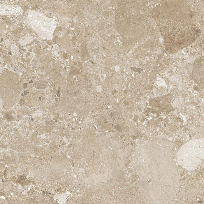 Bravelle Terrazzo Beige Matt Porcelain Wall & Floor – 90x90cm - product image 2