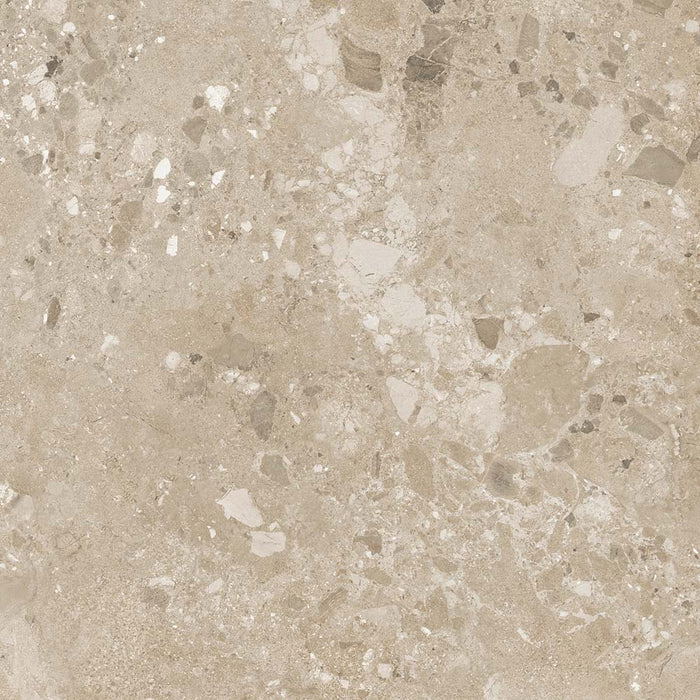 Bravelle Terrazzo Beige Matt Porcelain Wall & Floor – 90x90cm - product image 3