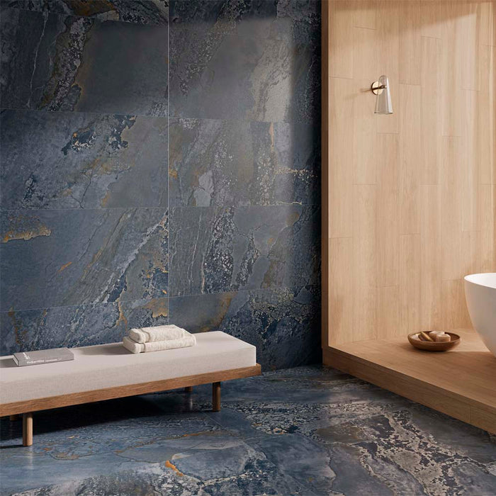Lomond Blue Polished Glazed Porcelain Wall & Floor – 119.8x59.8cm