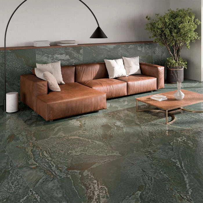Lomond Green Polished Glazed Porcelain Wall & Floor – 119.8x59.8cm