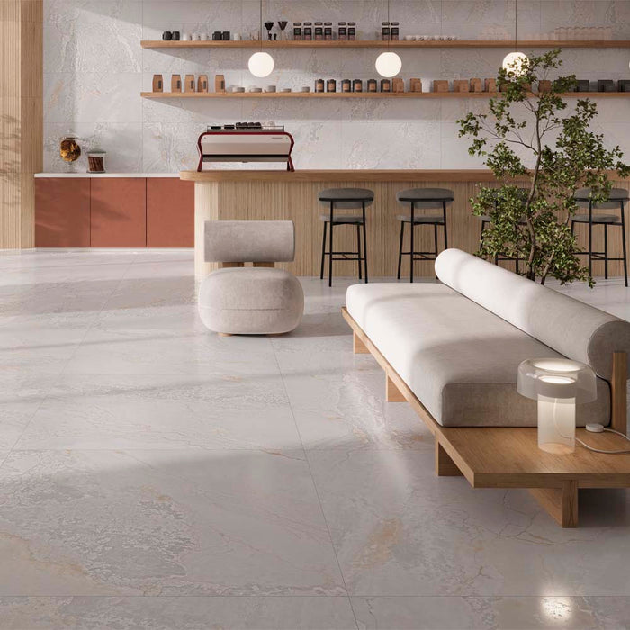 Lomond White Polished Glazed Porcelain Wall & Floor – 119.8x59.8cm - product image 4