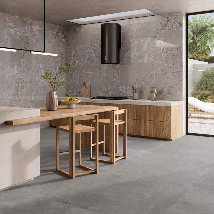 Lomond Grey Polished Glazed Porcelain Wall & Floor – 119.8x59.8cm