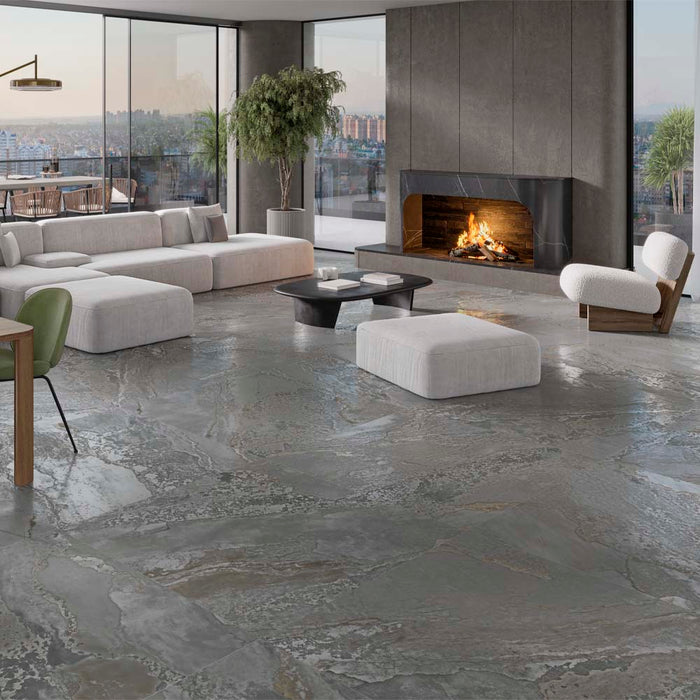 Lomond Dark Polished Glazed Porcelain Wall & Floor – 119.8x59.8cm - product image 3