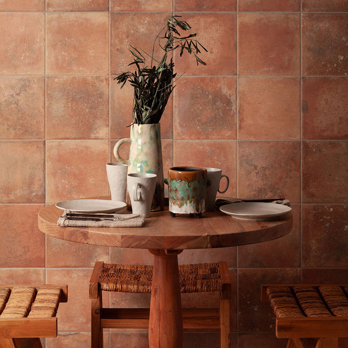 Westmorland Rustic Terracotta Matt Porcelain Wall & Floor – 45x45cm - product image 2