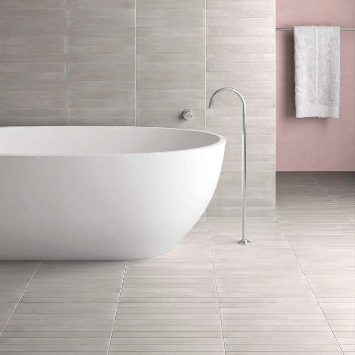 Iona Cloudstone Matt Porcelain Wall & Floor – 5x40cm