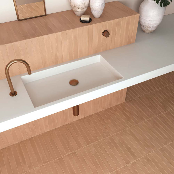 Iona Sundown Clay Matt Porcelain Wall & Floor – 5x40cm - product image 2