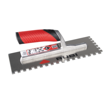 Rubi Stainless Steel Soft Grip Trowel — Tiles & Stone Direct