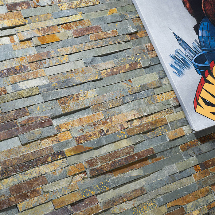 Noverelle Colour Split Face Slate Wall Cladding – 10x36cm - product image 2