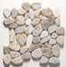 Pimlico White Flat Cut Pebble Wall & Floor Mosaic – 30x30cm