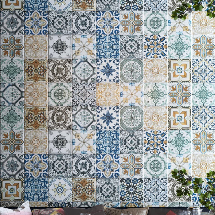 Nicola Multi Tiles - Distinctive Patterned tiles - 20cm x 20cm