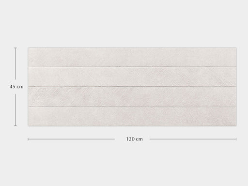 Porcelanosa Spiga Bottega White - 45x120cm Feature Wall Tile